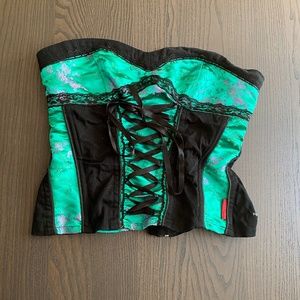 Emerald Green Corset